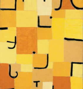 Characters in yellow, 1937